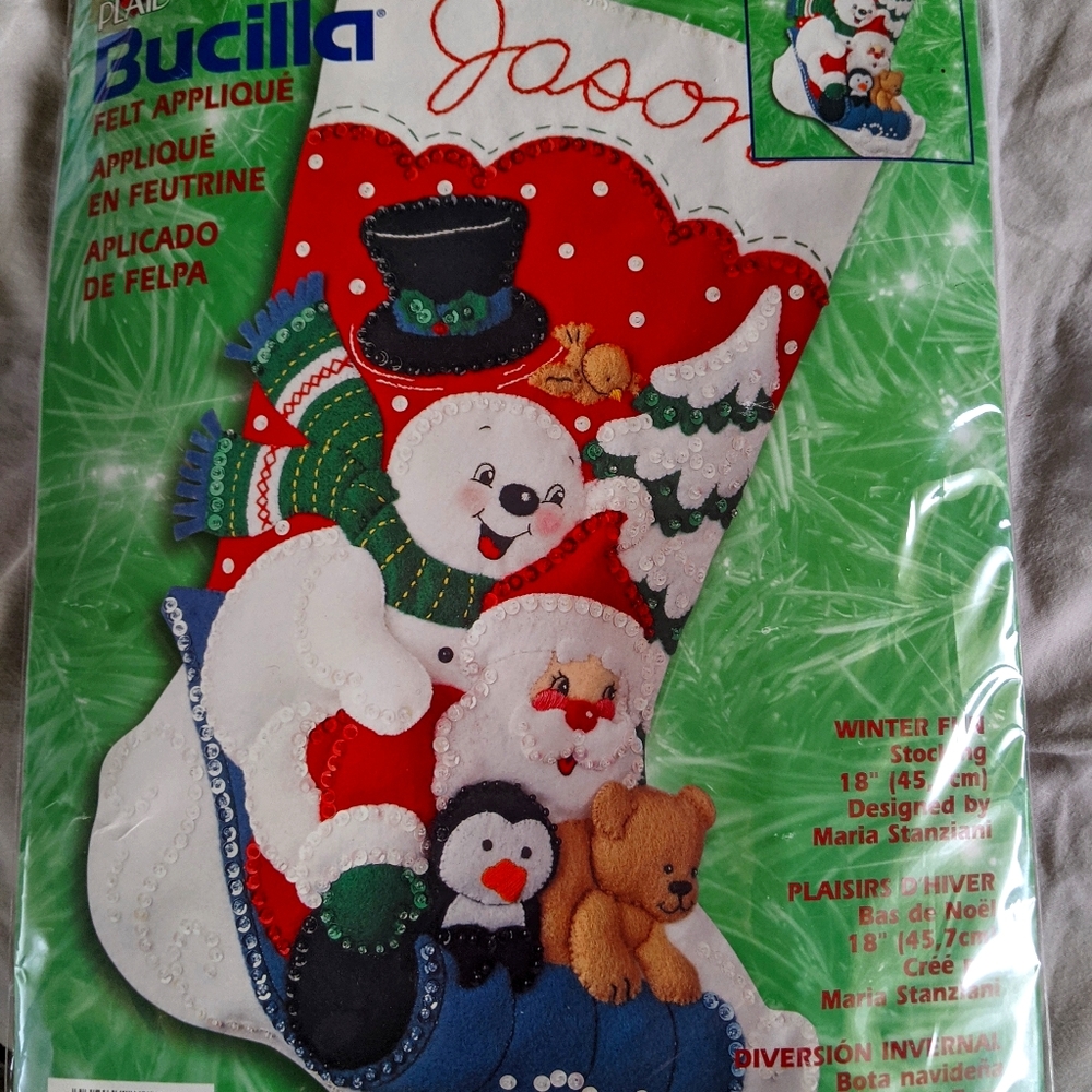 Bucilla stocking kit